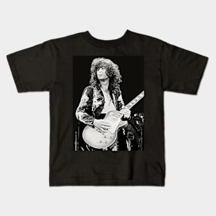 Guitarist Hard Rock Heavy Metal Guitarist Rock Music Legends Kids T-Shirt